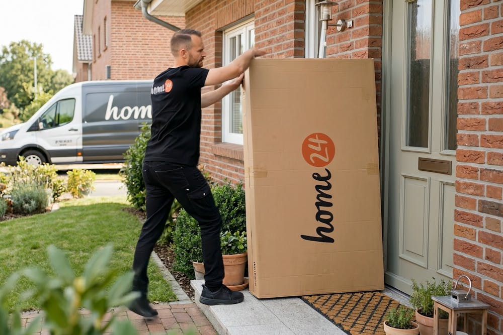Lieferung in die Wohnung