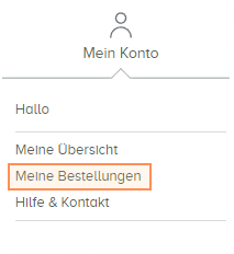 Meine Bestellungen