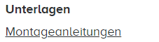 Unterlagen